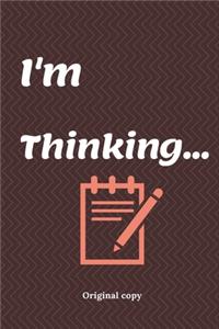 I'm thinking