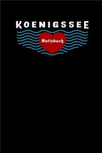Königssee Notizbuch, Reise Tagebuch