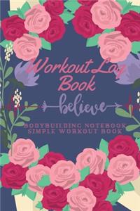 Workout Log Book
