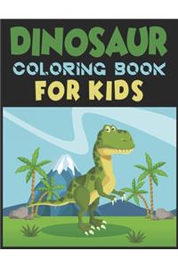 Dinosaur Coloring Book For Kids