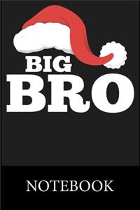 Big Bro Santa Christmas Notebook