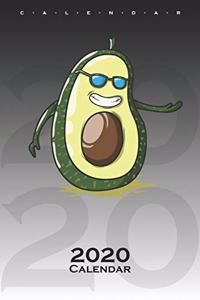 Avocado with core Calendar 2020