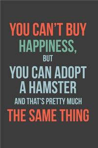 You Can't Buy Happiness, But You Can Adopt a Hamster and That's Pretty Much the Same Thing