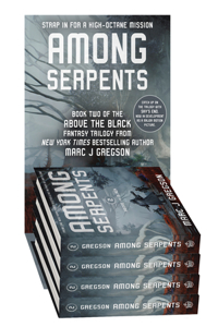 Among Serpents L-Card w/4 copy signed pre-pack