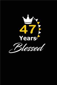 47 years Blessed