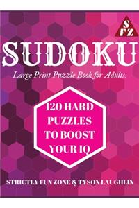Sudoku Large Print Puzzle Book for Adults