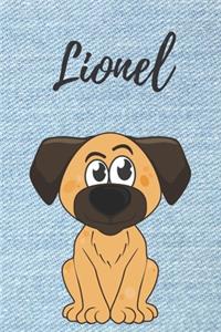 Personalisiertes Notizbuch - Hunde Lionel