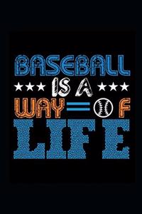 2020 Weekly Planner Sports Theme Baseball Way Life 134 Pages