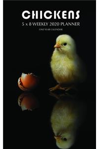 Chickens 5 x 8 Weekly 2020 Planner