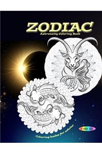 ZODIAC coloring books for adults