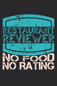Restaurant Reviewer - No Food, No Rating