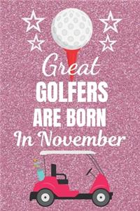 Great Golfers Are Born In November