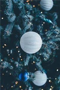 Christmas tree notebook - achieve your goals, perfect 120 lined pages #4