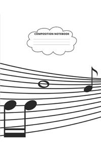 Music Composition Notebook For Kids