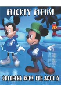 Mickey Mouse Coloring Book For Adults