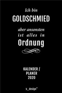 Kalender 2020 für Goldschmiede / Goldschmied / Goldschmiedin