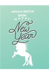 sketchbook gift unicorn