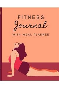 Fitness Journal With Meal Planner