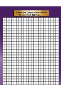 Graph Paper Composition Notebook