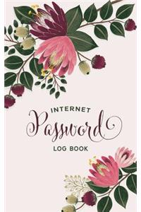 Internet Password Log Book