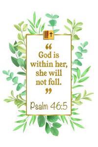 God Is Within Her, She Will Not Fall
