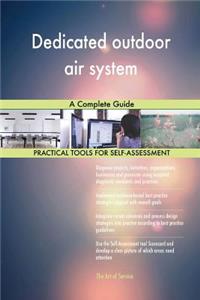 Dedicated outdoor air system