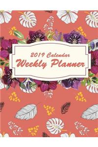 2019 Calendar Weekly Planner