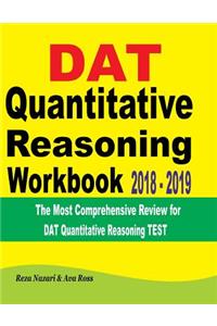 DAT Quantitative Reasoning Workbook 2018 - 2019