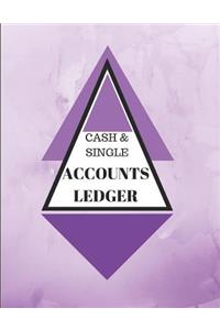 Cash & Single Accounts Ledger
