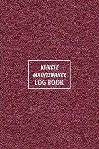 Vehicle Maintenance Log Book