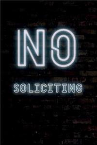 No Soliciting