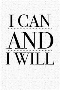 I Can and I Will