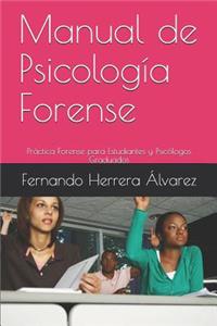 Manual de Psicología Forense