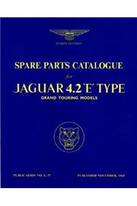 Jaguar E-Type 4.2 Series 1 Parts Catalogue