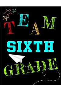 Team Sixth Grade