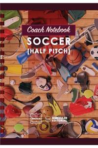 Coach Notebook - Soccer (Half pitch)