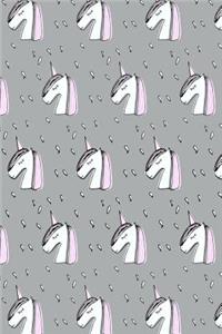 Bullet Journal Notebook Sketchy Unicorns Pattern 7