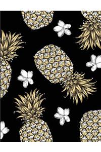 2017, 2018, 2019 Weekly Planner Calendar - 70 Week - Pineapple
