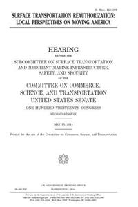 Surface Transportation Reauthorization