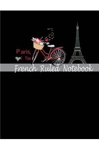 French Ruled Notebook
