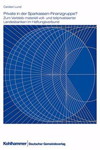 Private in Der Sparkassen-Finanzgruppe?