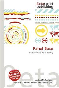 Rahul Bose