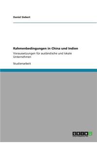 Rahmenbedingungen in China und Indien