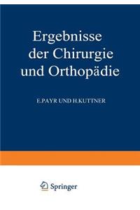 Ergebnisse Der Chirurgie Und Orthopädie