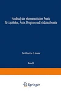 Hagers Handbuch Der Pharmazeutischen Praxis