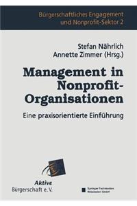 Management in Nonprofit-Organisationen