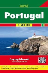 Portugal Road Map 1:500 000