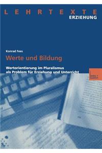 Werte Und Bildung