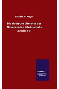 deutsche Literatur des Neunzehnten Jahrhunderts