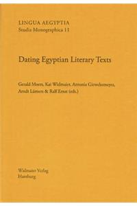 Dating Egyptian Literary Texts